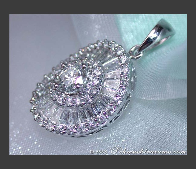 Diamant Solitär Anhänger