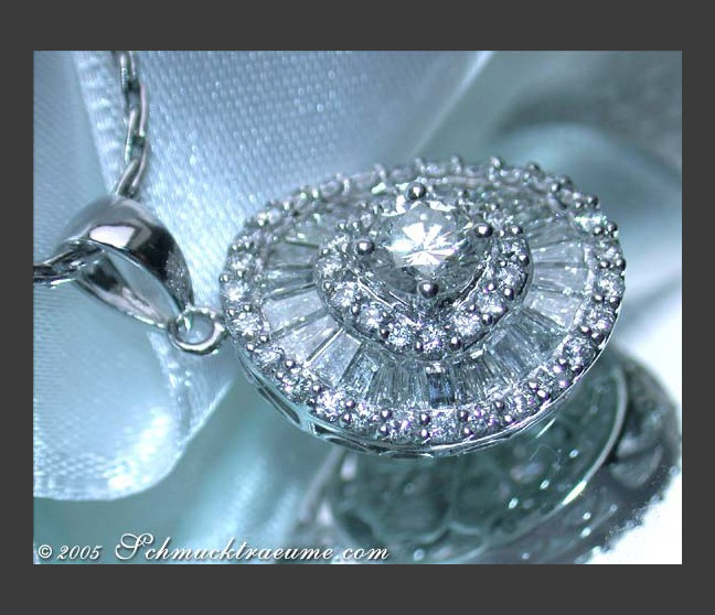 Diamant Solitär Anhänger