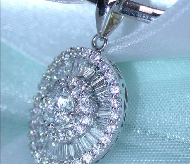 Diamant Solitär Anhänger