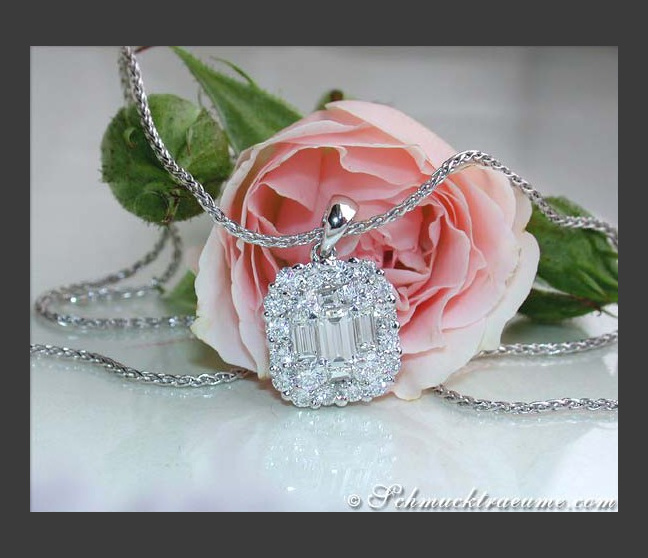 Diamanten Anhänger mit Brillanten