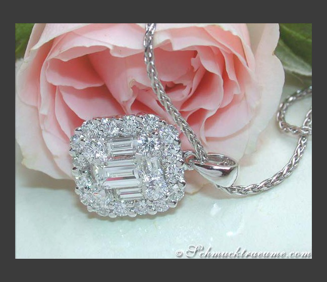 Diamanten Anhänger mit Brillanten