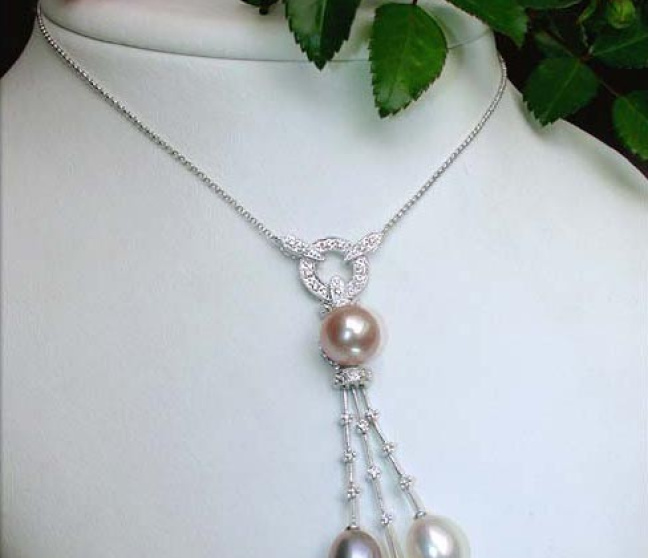 Bildschönes Multicolor Süßwasserperlen Collier