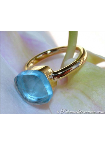 Pretty Blue Topaz Ring