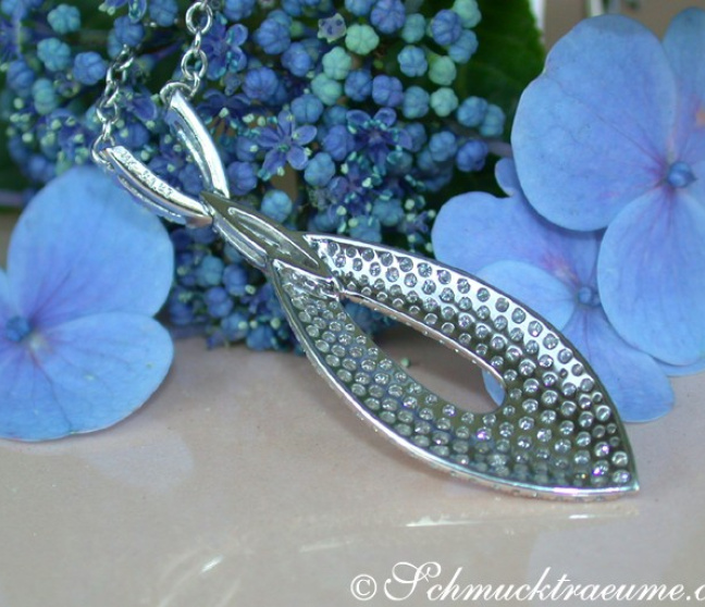 Brillanten Collier in Weißgold
