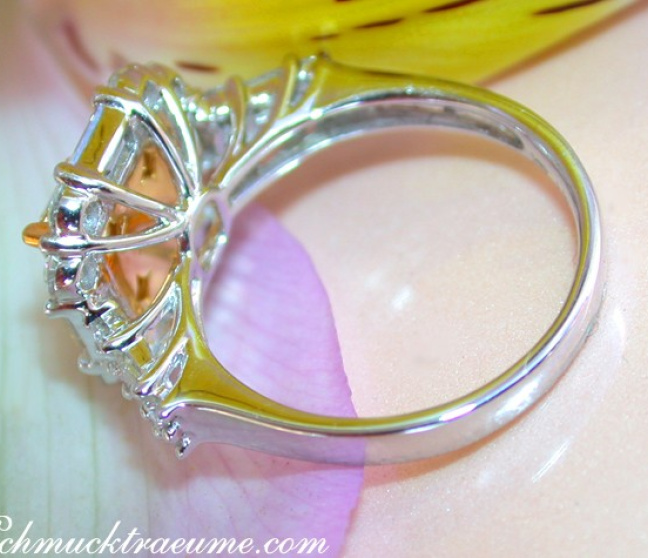 Brillanten Ring mit gelben Diamanten