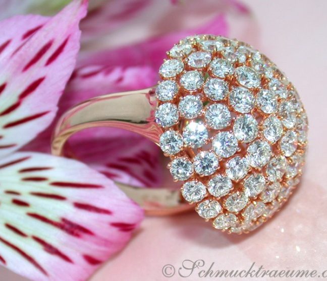 Brillanten Ring in Roségold
