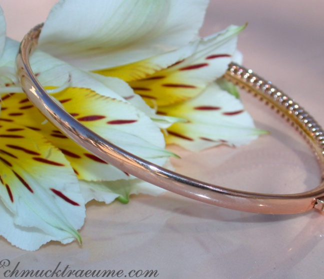 Brillanten Armreif in Roségold