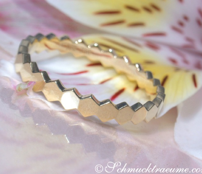 Drei Diamanten Ringe in Gelbgold 750 (Stacking Rings)