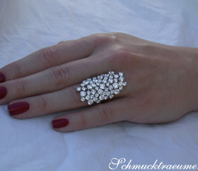 Extra stattlicher Brillanten Ring