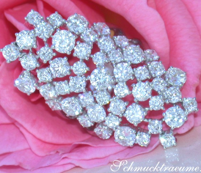 Extra stattlicher Brillanten Ring