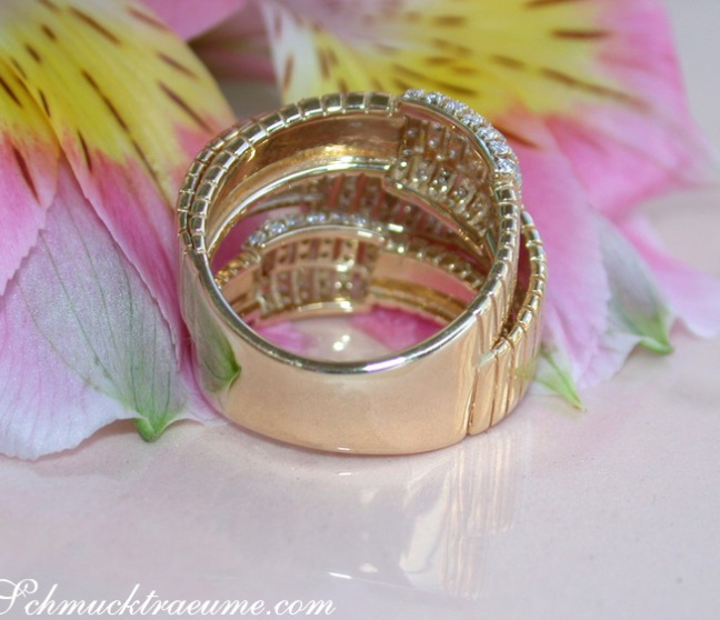 Diamant Ring in Gelbgold 750