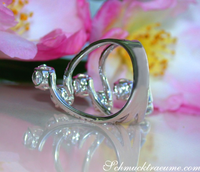 Ausgefallener Brillanten Diamanten Ring