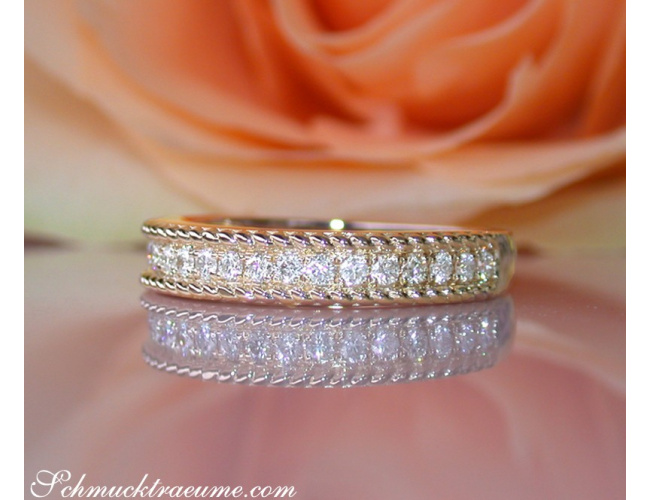 Pretty Diamond Rope Band