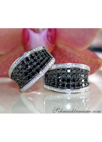 Timeless Black Diamond Earrings