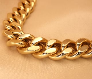 Gold Pur: Stattlich massives Herren Panzer Armband in Gelbgold 585 (70 Gramm) #5