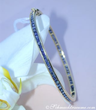 Pretty Sapphire Bangle #3