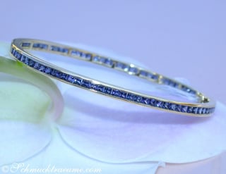 Pretty Sapphire Bangle #4