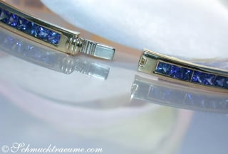 Pretty Sapphire Bangle #5