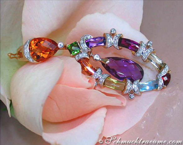 Fabulous Multicolor Gemstone Pendant #1 Fabulous Multicolor Gemstone Pendant #1