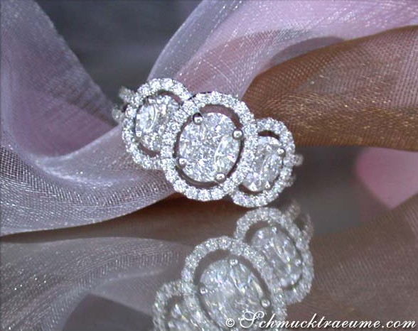 Exceptional Diamond Ring (Illusion Design) #1 Exceptional Diamond Ring (Illusion Design) #1