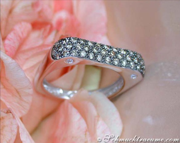 Edgy Brown Diamond Ring #1 Edgy Brown Diamond Ring #1