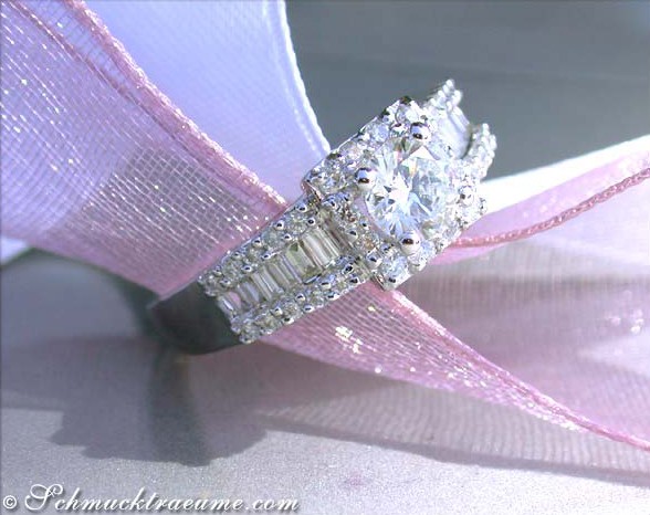 Precious Diamond Solitaire Ring (1/2 Carat) #1 Precious Diamond Solitaire Ring (1/2 Carat) #1