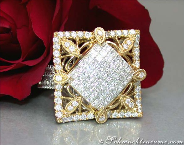 Excellent & Complexly Crafted Diamond Ring #1 Excellent & Complexly Crafted Diamond Ring #1