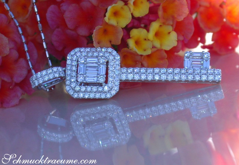 Magnificent Diamond Key Pendant #1 Magnificent Diamond Key Pendant #1