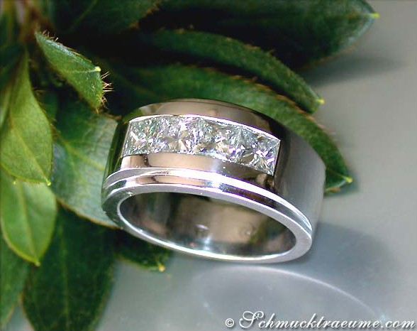 Exklusiver Diamanten Herren Ring #1 Exklusiver Diamanten Herren Ring #1