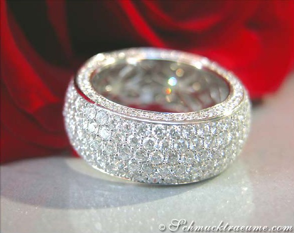 Exclusive Diamond Eternity Ring (4,68 ct.) #1 Exclusive Diamond Eternity Ring (4,68 ct.) #1