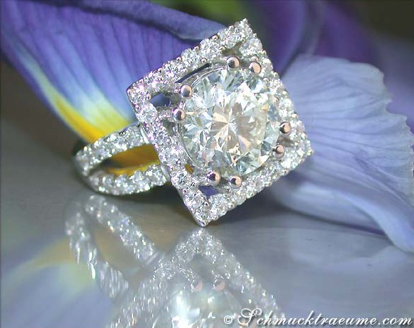 High-end Diamond Solitaire Ring (4,56 ct.) #1 High-end Diamond Solitaire Ring (4,56 ct.) #1