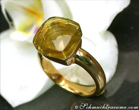 Pretty Lemon Quartz Ring #1 Pretty Lemon Quartz Ring #1