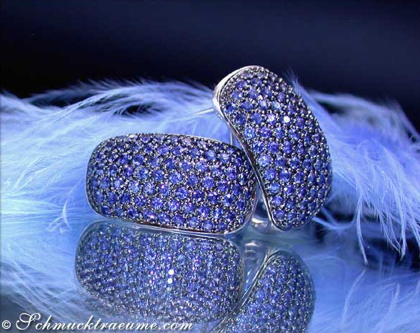 Sparkling Sapphire Earrings #1 Sparkling Sapphire Earrings #1