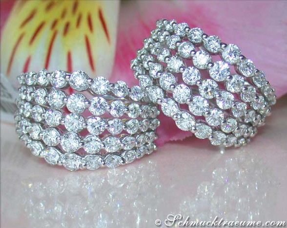 High-end Diamond Earrings (4,34 ct.) #1 High-end Diamond Earrings (4,34 ct.) #1