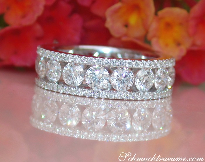 High Carat Diamond Eternity Ring #1 High Carat Diamond Eternity Ring #1