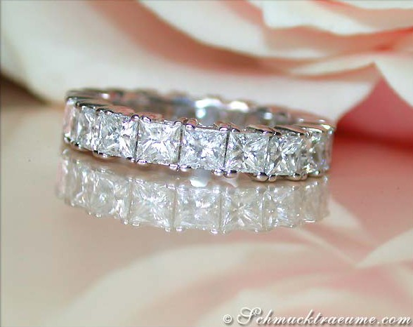 Top-class Diamond Eternity Ring (4,33 ct.) #1 Top-class Diamond Eternity Ring (4,33 ct.) #1