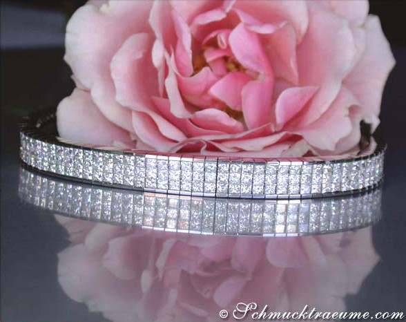 Top-Class Princess Diamond Bracelet #1 Top-Class Princess Diamond Bracelet #1