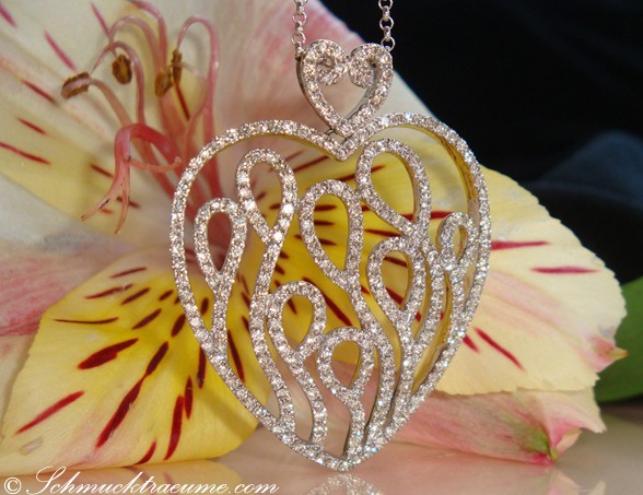 Fabulous Diamond Heart Pendant #1 Fabulous Diamond Heart Pendant #1