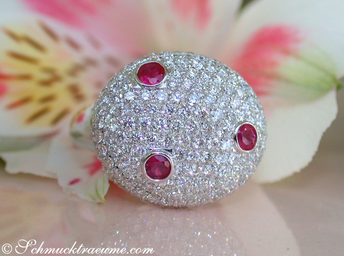 Opulent Ruby Diamond Ring #1 Opulent Ruby Diamond Ring #1