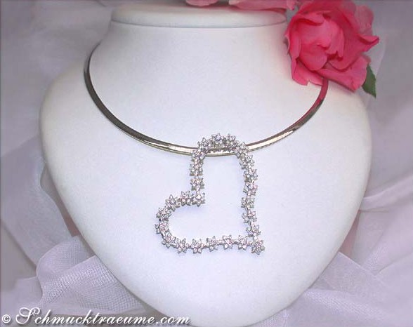 Glorious Diamond Heart Pendant #1 Glorious Diamond Heart Pendant #1
