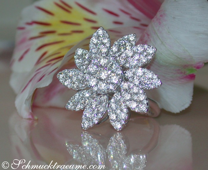 Fantastic Diamond Blossom Ring #1 Fantastic Diamond Blossom Ring #1