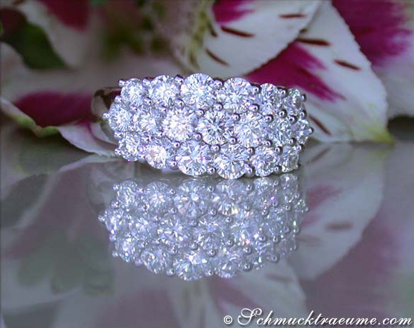 Picture Perfect Diamond Ring in White gold 18k #1 Picture Perfect Diamond Ring in White gold 18k #1