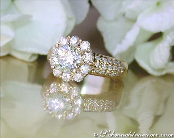 Timeless Solitaire Diamond Engagement Ring #1 Timeless Solitaire Diamond Engagement Ring #1