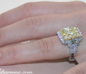 Prächtiger gelbe Diamanten Ring mit Brillanten (4,24 ct.) #5