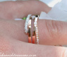Eleganter Diamanten Ring in Weißgold und Roségold #4