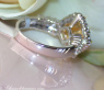 Grandioser gelbe Diamanten Ring mit Brillanten #5