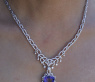 Luxuriöses AAA Tansanit Collier mit Brillanten (15,88 ct.) #6