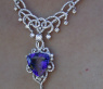 Luxuriöses AAA Tansanit Collier mit Brillanten (15,88 ct.) #10