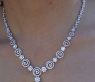 Fantastisches AAA Tansanit Collier mit Brillanten #6