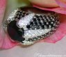 Opulenter Onyx Ring mit schwarzen & weißen Diamanten #5